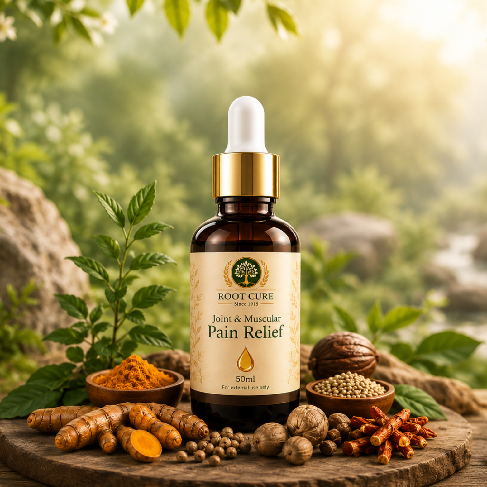 The Root Cure Joint And Muscular Wellness (50ml)