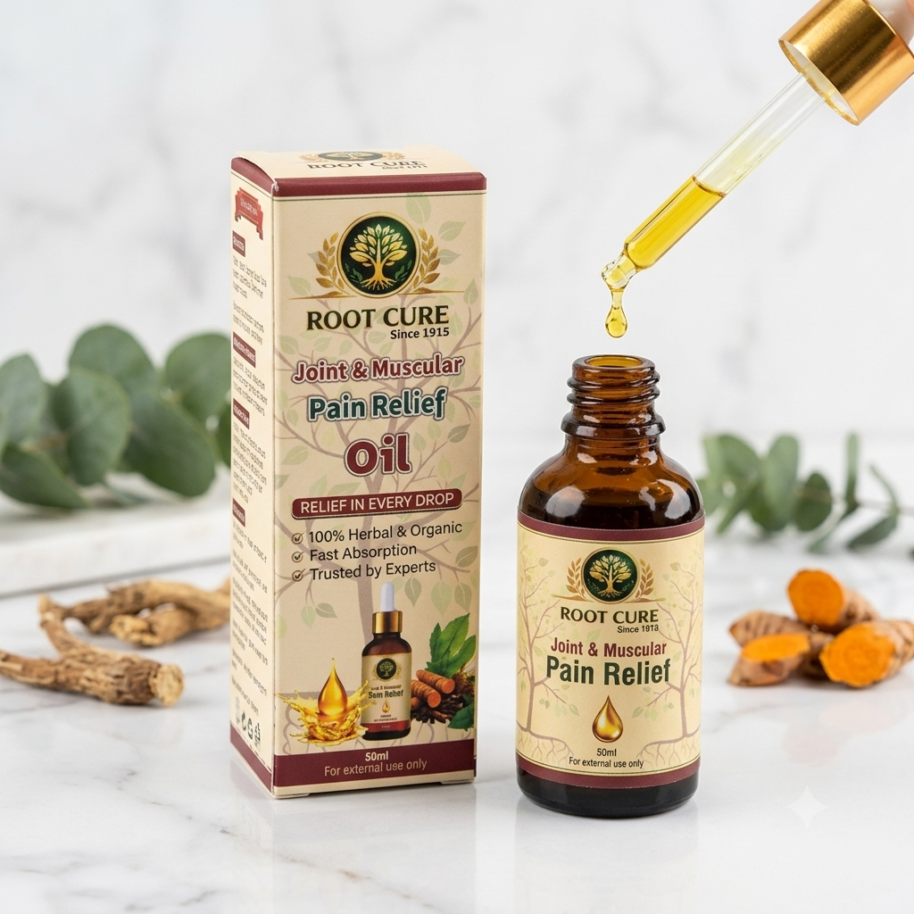 The Root Cure Joint And Muscular Wellness (50ml)